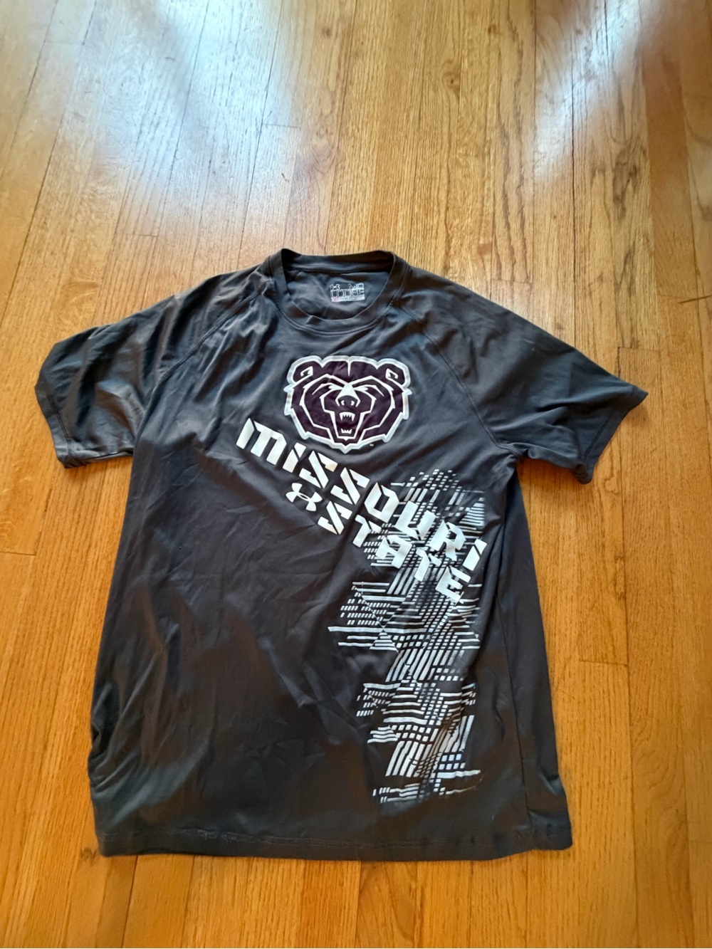 Missouri State Bears Gray Under Armor Performance Tee